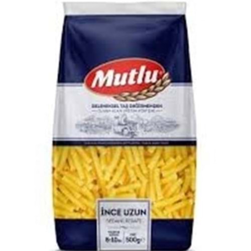 MUTLU MAKARNA 500 GR INCE UZUN