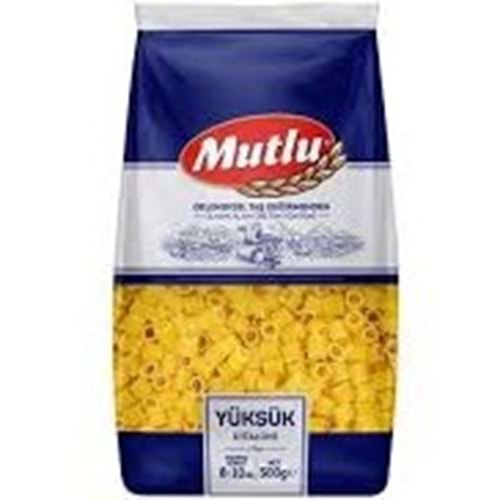 MUTLU MAKARNA 500 GR YUKSUK