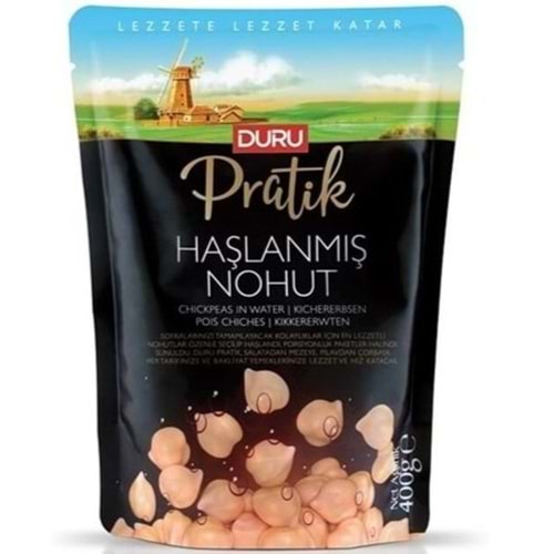 DURU HASLANMIS NOHUT 400 GR