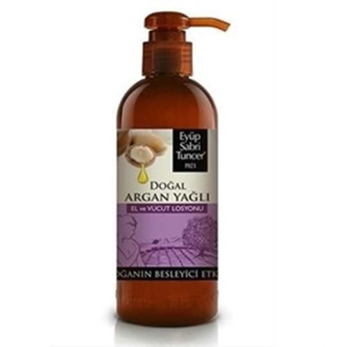 EYÜP SABRİ TUNCER EL VE VUCUT LOSYONU 250 ML ARGAN YAGLI