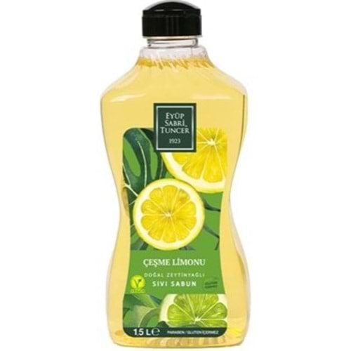 EYÜP SABRİ TUNCER SIVI SABUN 1,5 LT CESME LIMONU