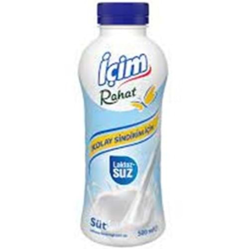 İÇİM RAHAT LAKTOZSUZ SUT 500 ML