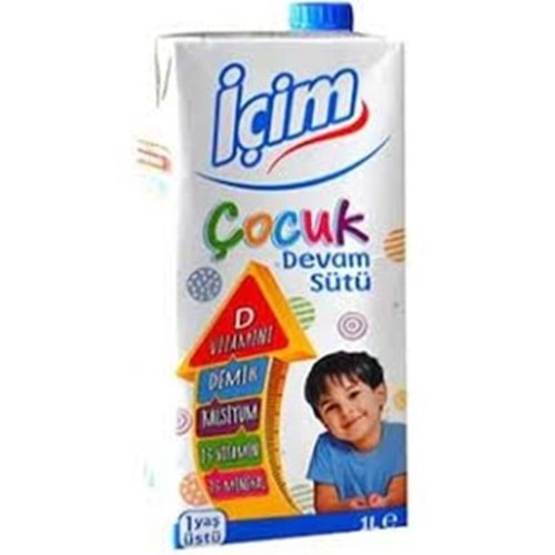 İÇİM DEVAM SÜTÜ 1 LT 1 YAŞ ÜSTÜ