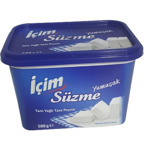 İÇİM SÜZME PEYNİR 500 GR YUMUŞAK