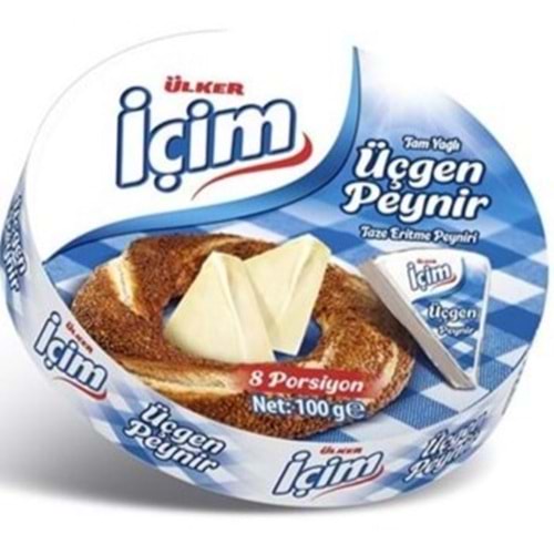 İÇİM UCGEN PEYNIR 100 GR YARIM YAGLI