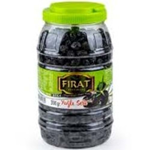 FIRAT SİYAH ZEYTİN M 1000 G AZ TUZLU