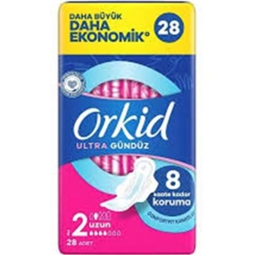 ORKİD KADIN PEDİ 18 ADET 2 UZUN ULTRA GÜNDÜZ