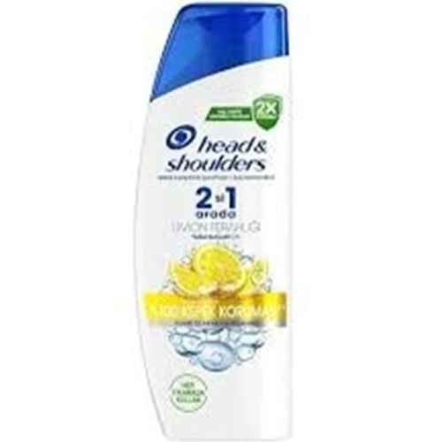 H&S ŞAMPUAN+SAÇ BAKIM KREMİ 330 ML LİMON FERAHLIĞI