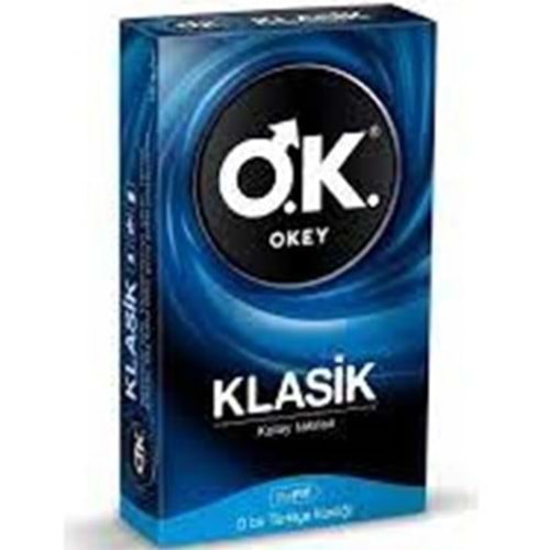 OKEY PREZERVATİF 10 ADET KLASİK