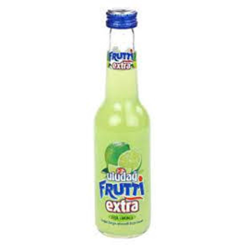 ULUDAĞ FRUTTİ EXTRA MADENSUYU 250 ML YEŞİL LİMONLU