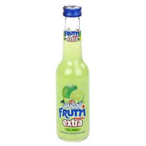 ULUDAĞ FRUTTİ EXTRA MADENSUYU 250 ML YEŞİL LİMONLU