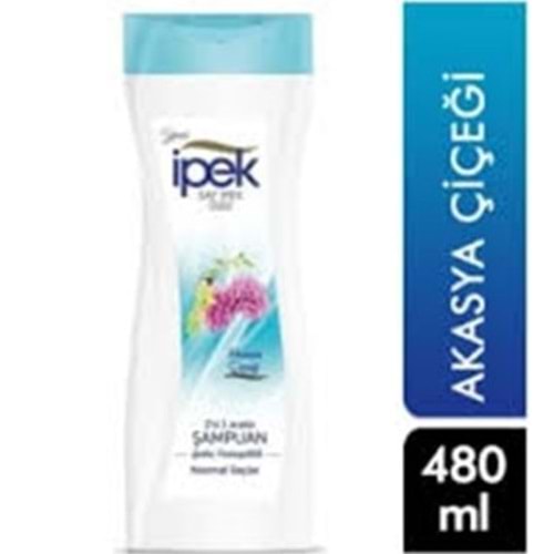 İPEK ŞAMPUAN NORMAL SAÇLAR 480 ML AKASYA ÇİÇEĞİ