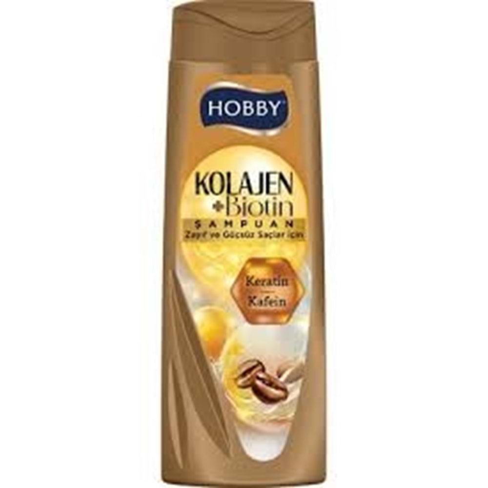 HOBBY ŞAMPUAN KOLAJEN BİOTİN 480 ML ZAYIF VE GÜÇSÜZ SAÇLAR