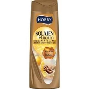 HOBBY ŞAMPUAN KOLAJEN BİOTİN 480 ML ZAYIF VE GÜÇSÜZ SAÇLAR