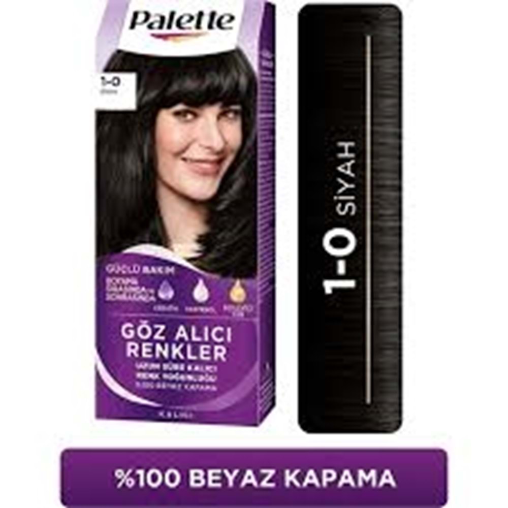 PALETTE SAÇ BOYASI 1-0 SİYAH