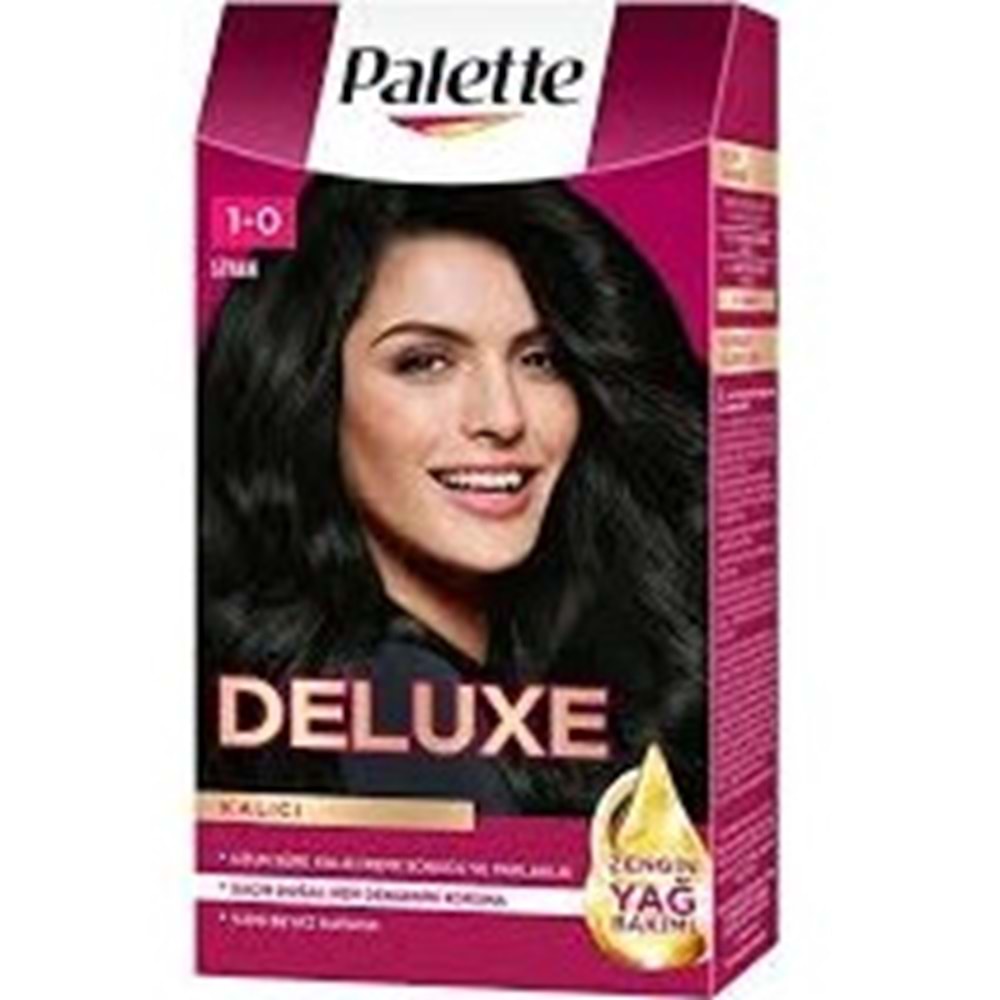 PALETTE DELUXE SAÇ BOYASI 1-0SİYAH