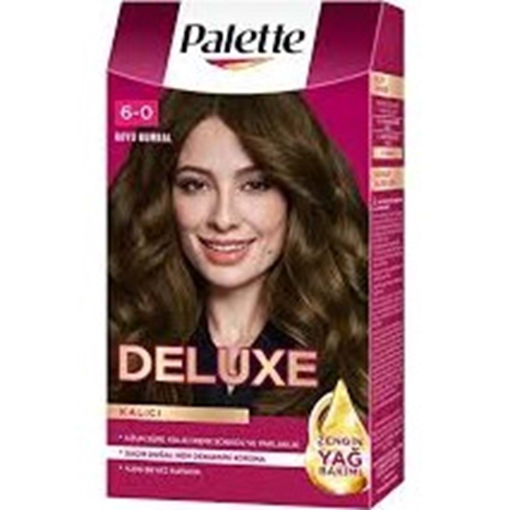 PALETTE DELUXE SAÇ BOYASI 6-0 KOYU KUMRAL