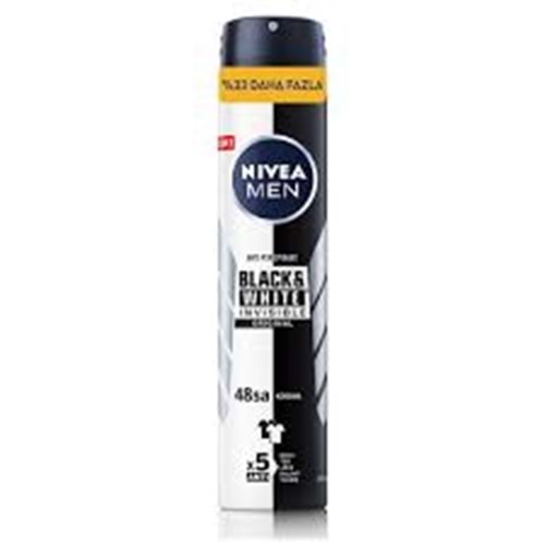 NIVEA DEDORANT BLACK&WHITE 200 ML