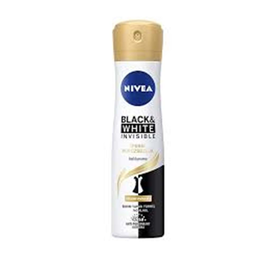 NIVEA DEODORANT 150 ML INVISIBLE