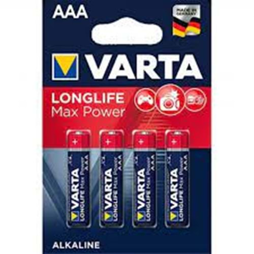 VARTA LONGLIFE KALEM PIL 4 LU AA