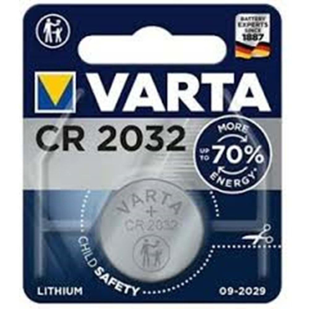 VARTA LITHIUM PIL CR2032