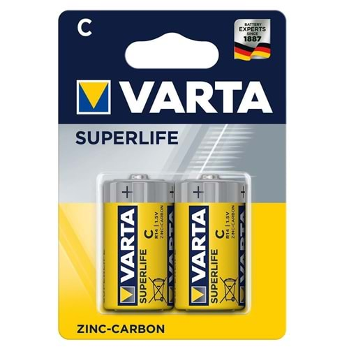 VARTA SUPERLIFE ORTA BOY PIL 2 LI C