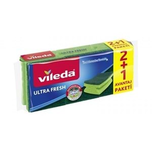 VİLEDA ULTRA FRESH 2+1 BULASIK SUNGERI