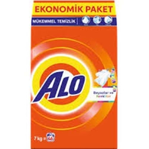 ALO MATIK 7 KG RENKLILER VE BEYAZLAR