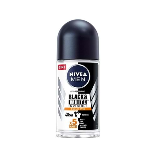 NIVEA ROLLON 50 ML BLACK&WHITE