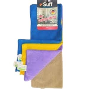 SUFF MİKROFİBER BEZ 40X30 CM 4 ADET