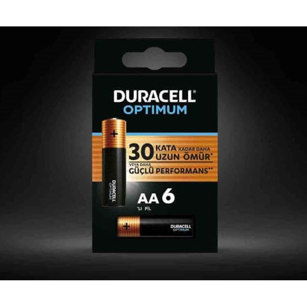 DURACELL OPTIMUM KALEM PIL 6 LI AA