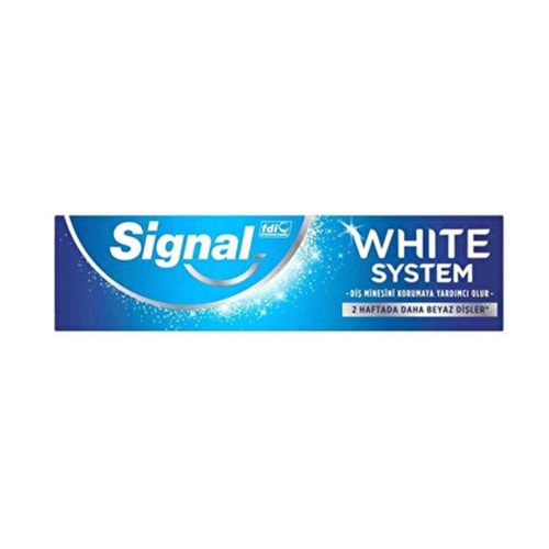 SİGNAL DIS MACUNU 75 ML WHITE SYSTEM