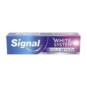 SIGNAL DIS MACUNU 75 ML WHITE SYSTEM GUCLU BEYAZLIK