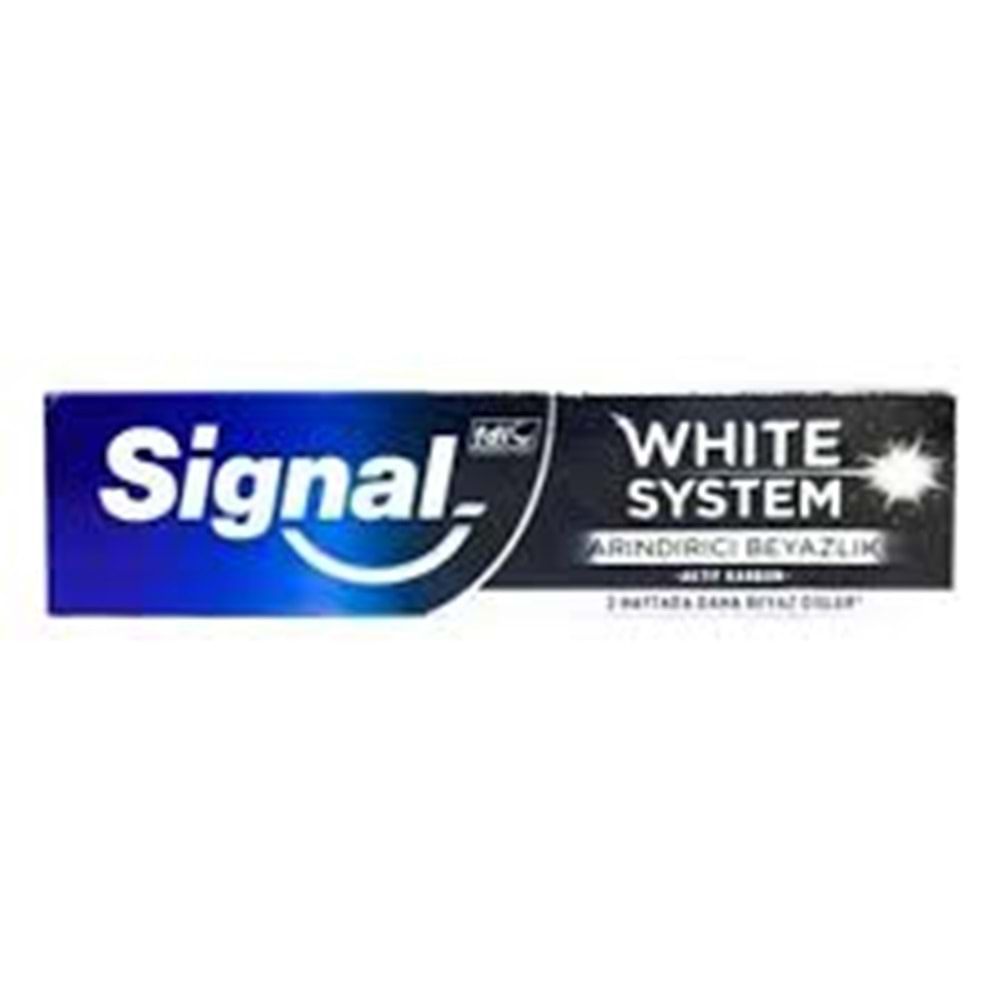 SIGNAL DIS MACUNU 75 ML WHITE SYSTEM ARINDIRICI BEYAZLIK