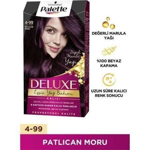 PALETTE DELUXE SAC BOYASI 4-99 PATLICAN MORU