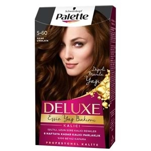 PALETTE DELUXE SAC BOYASI 5-60 SICAK CIKOLATA