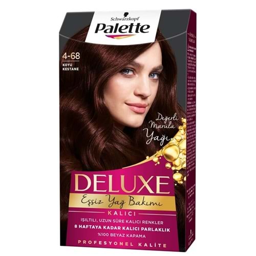 PALETTE DELUXE SAC BOYASI 4-68 KOYU KESTANE