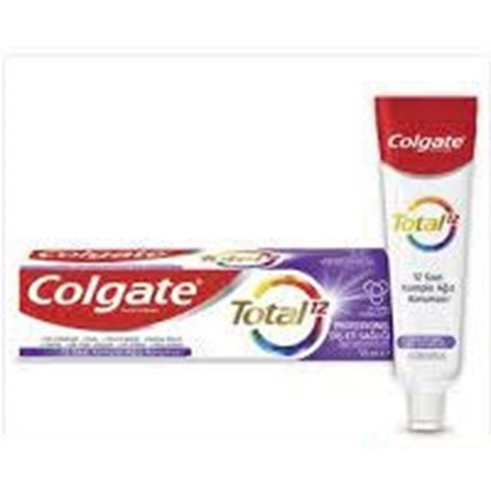 COLGATE DİŞ MACUNU 50 ML TOTAL12 ÇİNKO GÜCÜ