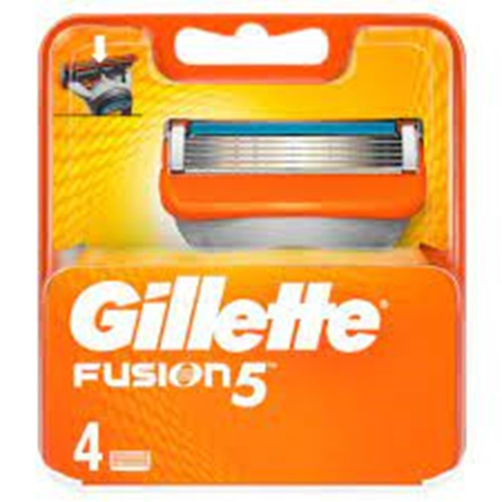 GİLLETTE FUSION BIÇAK 4 LÜ