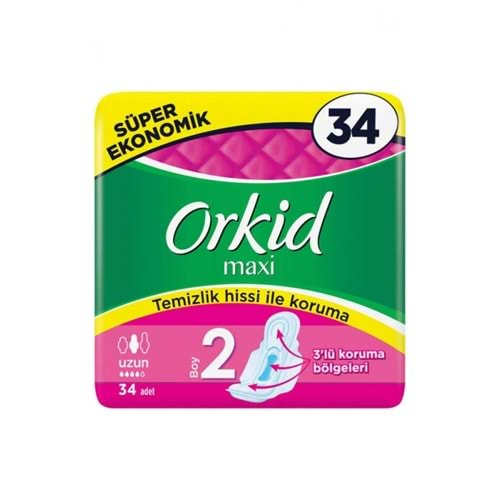 ORKİD MAXI SUPER EKO PAKET 28 LI UZUN