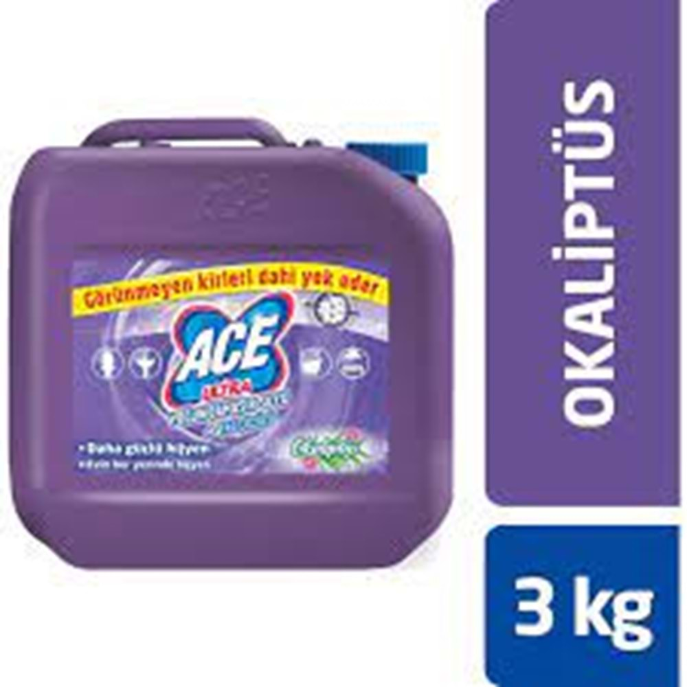 ACE ULTRA POWER JEL 3 KG CICEK KOKULU