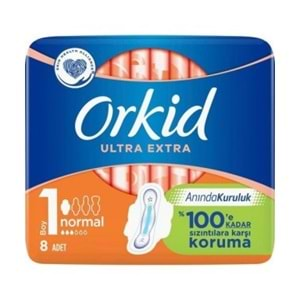 ORKİD ULTRA EXTRA TEKLI PAKET 8 LI NORMAL