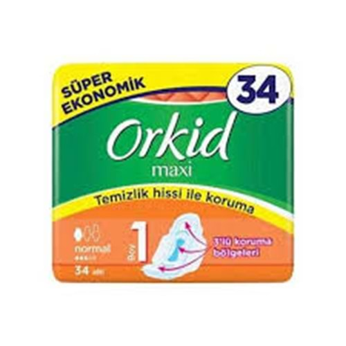 ORKİD MAXI SUPER EKO PAKET 34 LU NORMAL