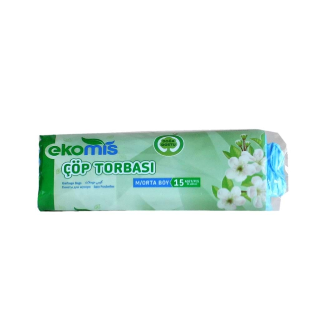 EKOMİS COP TORBASI 15 LI ORTA BOY