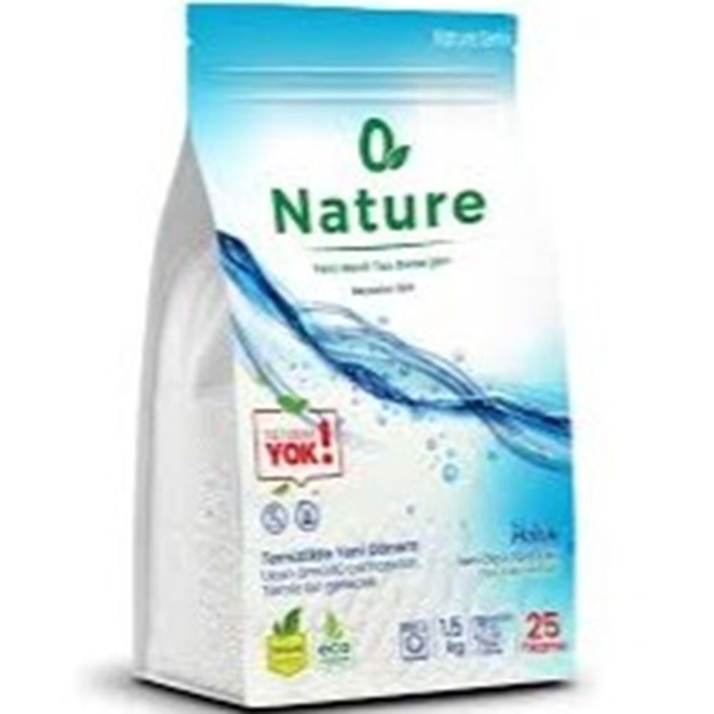 NATURE TOZ DETERJAN MATİK 1500 G BEYAZLAR
