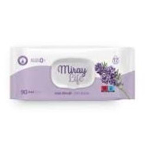 MİRAY ISLAK HAVLU 90 ADET LAVANTA