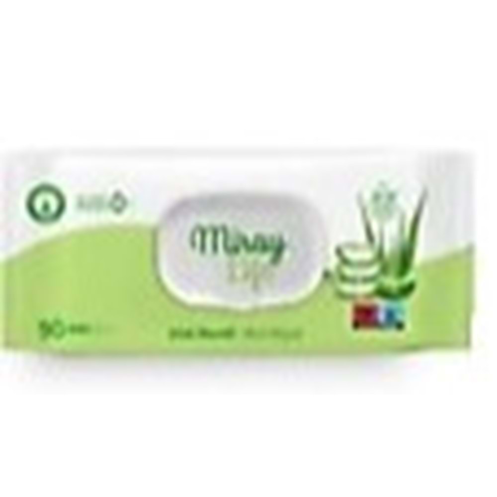 MİRAY ISLAK HAVLU 90 ADET ALOE VERA