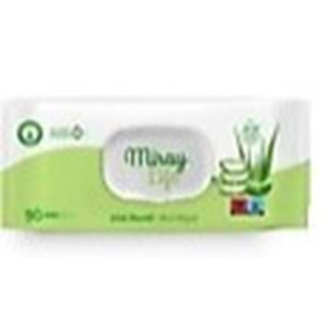 MİRAY ISLAK HAVLU 90 ADET ALOE VERA