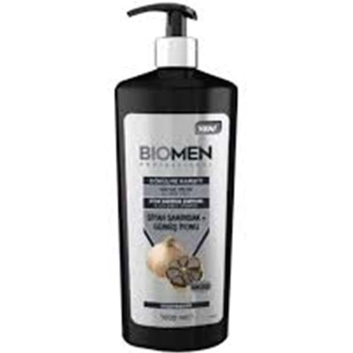 BIOMEN SAMPUAN 1000 ML SIYAH SARIMSAK GUMUS IYONU