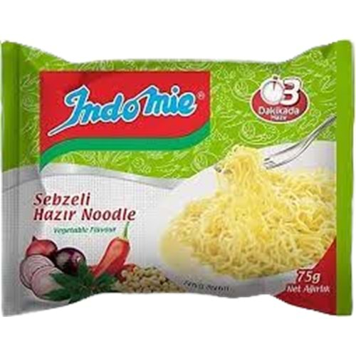 INDOMIE HAZIR NOODLE 75 GR SEBZELI